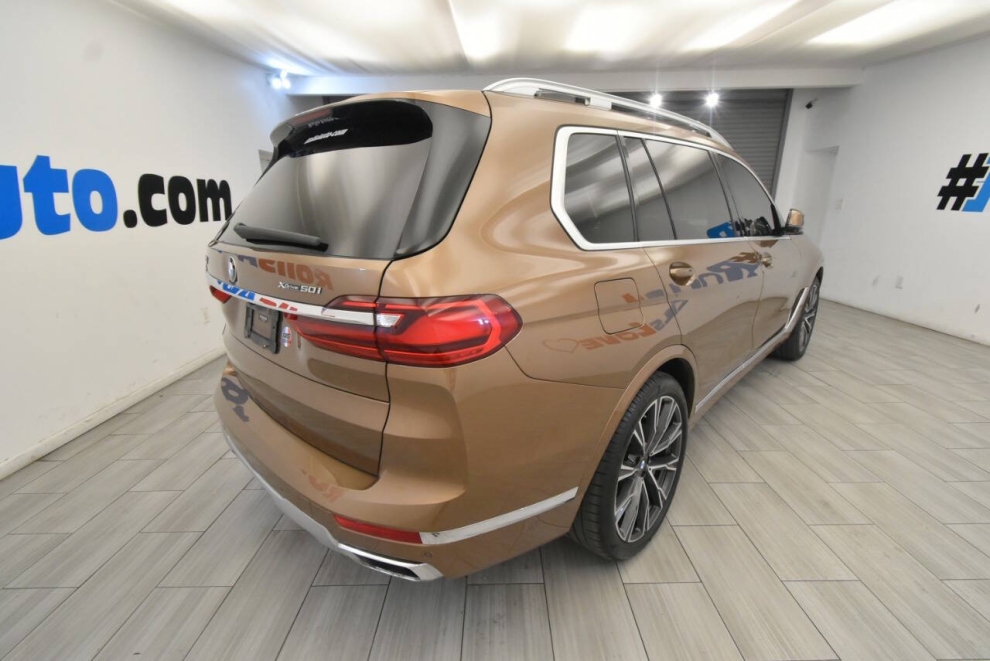 2019 BMW X7 xDrive50i AWD 4dr Sports Activity Vehicle, Gold, Mileage: 84,050 - photo 4