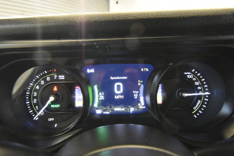 2024 Jeep Wrangler Willys 4xe 4x4 4dr SUV, Gray, Mileage: 57,565 - photo 37