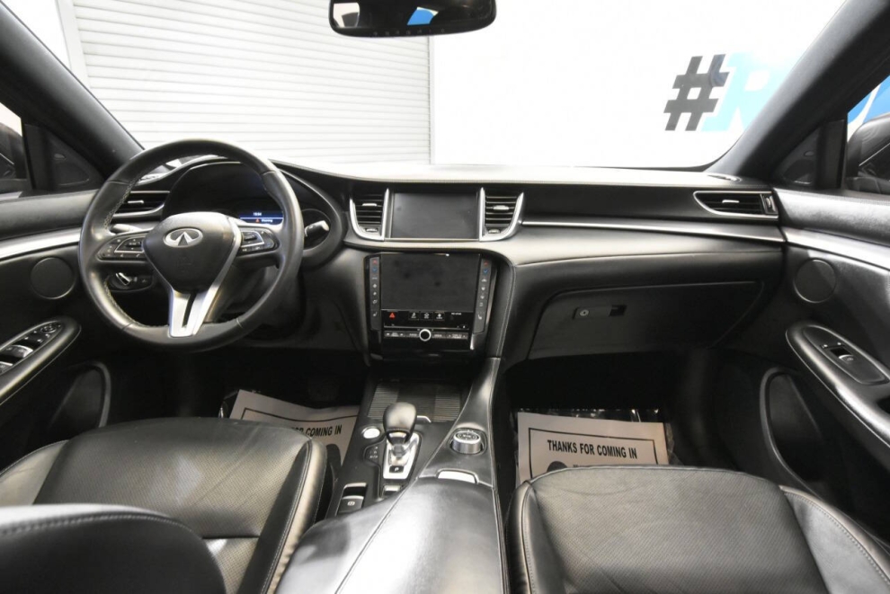 2023 Infiniti QX55 Luxe AWD 4dr Crossover, Black, Mileage: 49,530 - photo 18
