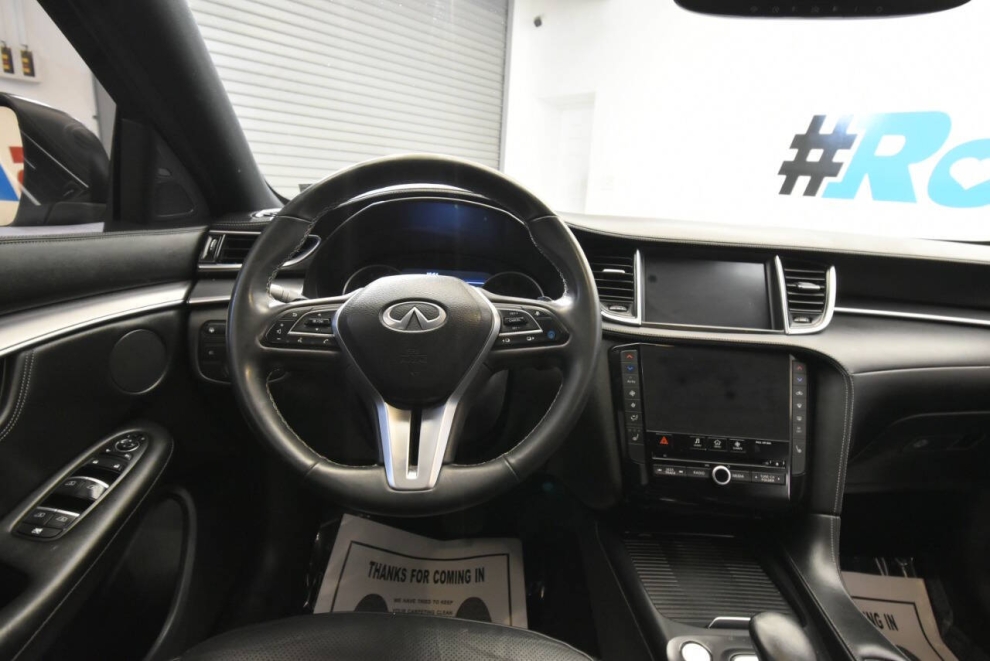 2023 Infiniti QX55 Luxe AWD 4dr Crossover, Black, Mileage: 49,530 - photo 19