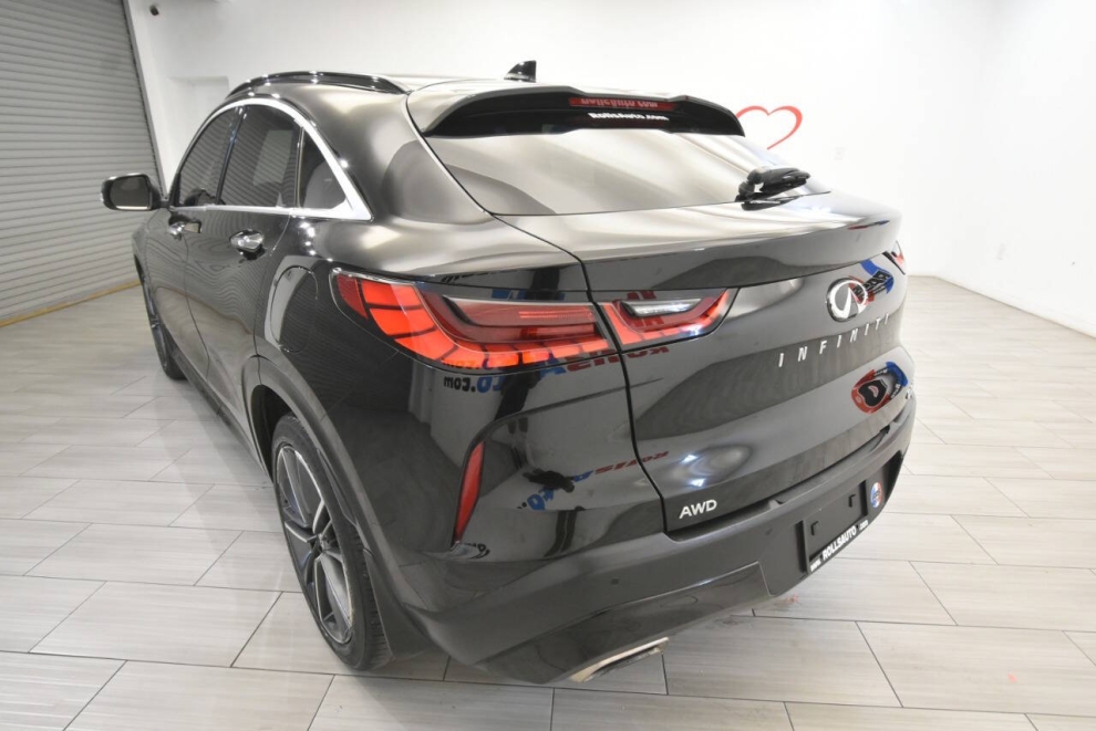 2023 Infiniti QX55 Luxe AWD 4dr Crossover, Black, Mileage: 49,530 - photo 2