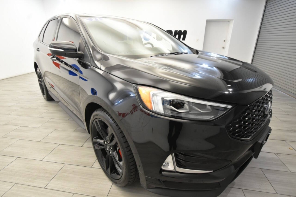 2021 Ford Edge ST AWD 4dr Crossover, Black, Mileage: 75,756 - photo 6