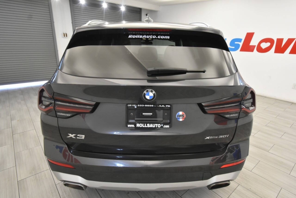 2022 BMW X3 xDrive30i AWD 4dr Sports Activity Vehicle, Gray, Mileage: 72,949 - photo 3