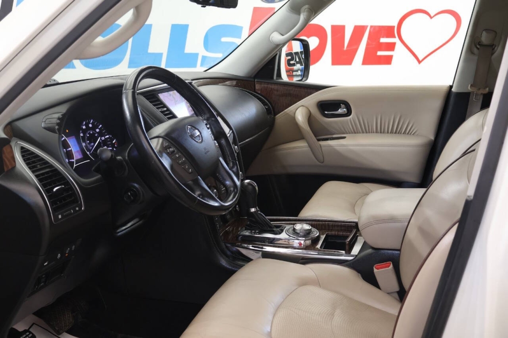 2019 Nissan Armada Platinum 4x4 4dr SUV, White, Mileage: 90,370 - photo 12