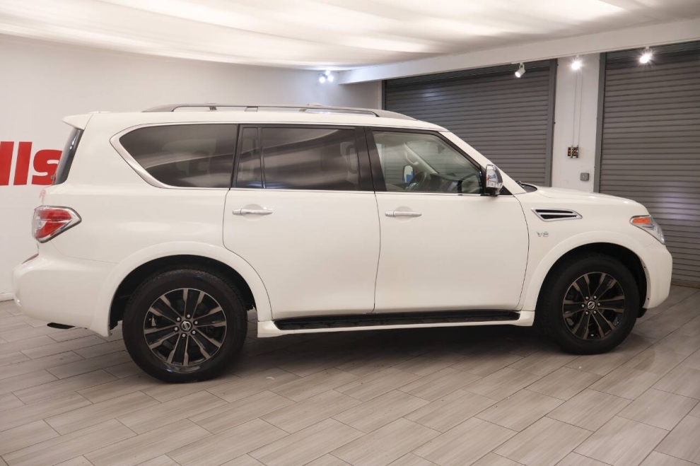 2019 Nissan Armada Platinum 4x4 4dr SUV, White, Mileage: 90,370 - photo 5