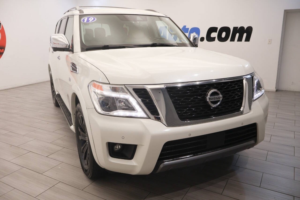 2019 Nissan Armada Platinum 4x4 4dr SUV, White, Mileage: 90,370 - photo 6