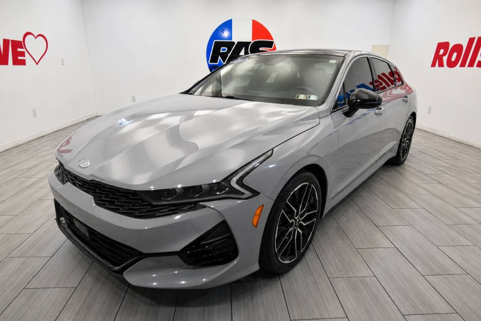 2021 Kia K5 GT 4dr Sedan, Gray, Mileage: 64,522 