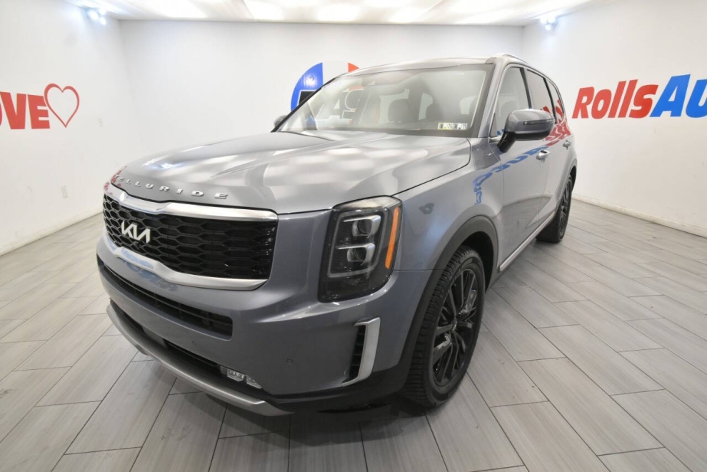 2022 Kia Telluride SX AWD 4dr SUV, Gray, Mileage: 78,578 