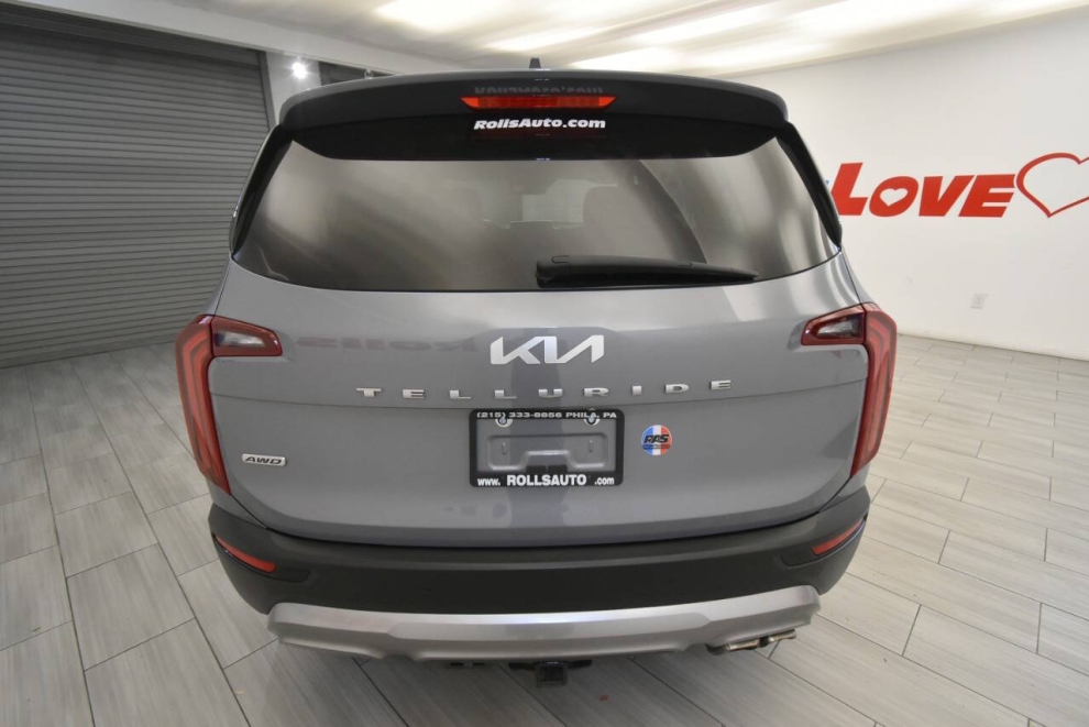 2022 Kia Telluride SX AWD 4dr SUV, Gray, Mileage: 78,578 - photo 3