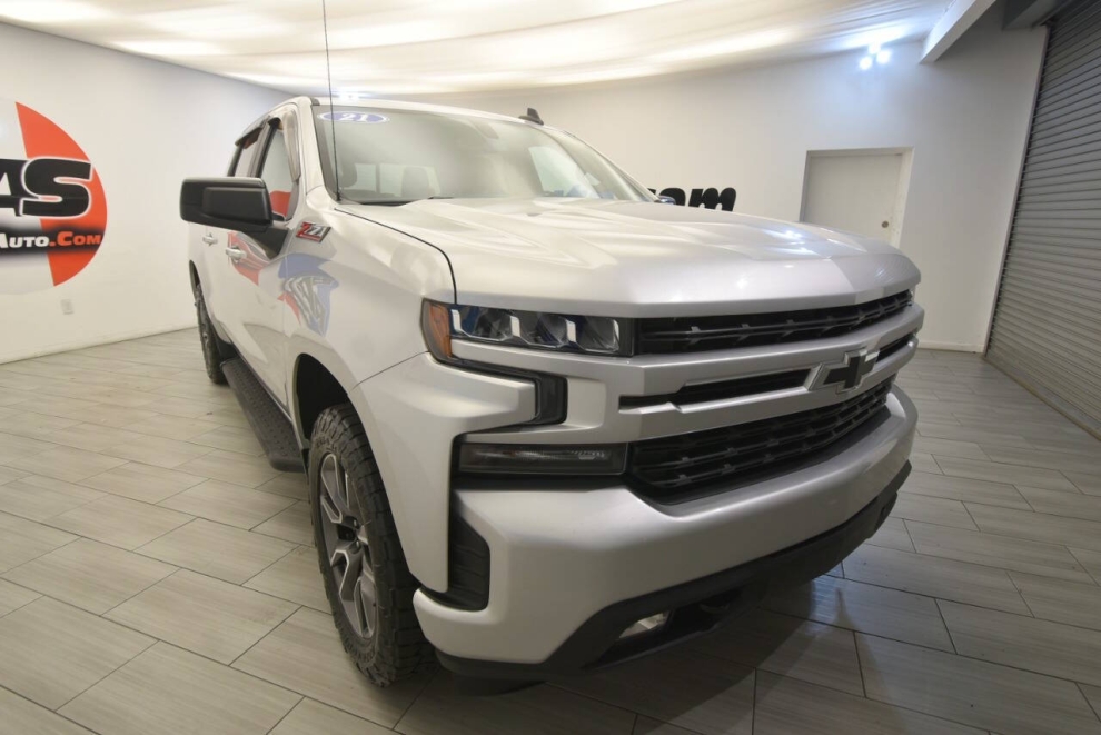 2021 Chevrolet Silverado 1500 RST 4x4 4dr Crew Cab 5.8 ft. SB, Silver, Mileage: 97,868 - photo 6