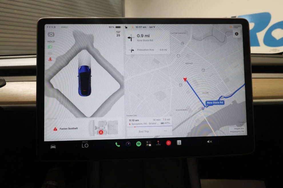 2023 Tesla Model Y Base AWD 4dr Crossover, Blue, Mileage: 45,491 - photo 25