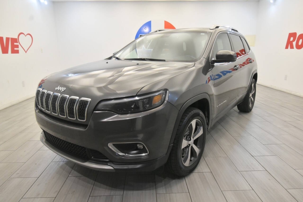 2019 Jeep Cherokee Limited 4x4 4dr SUV, Gray, Mileage: 89,836 