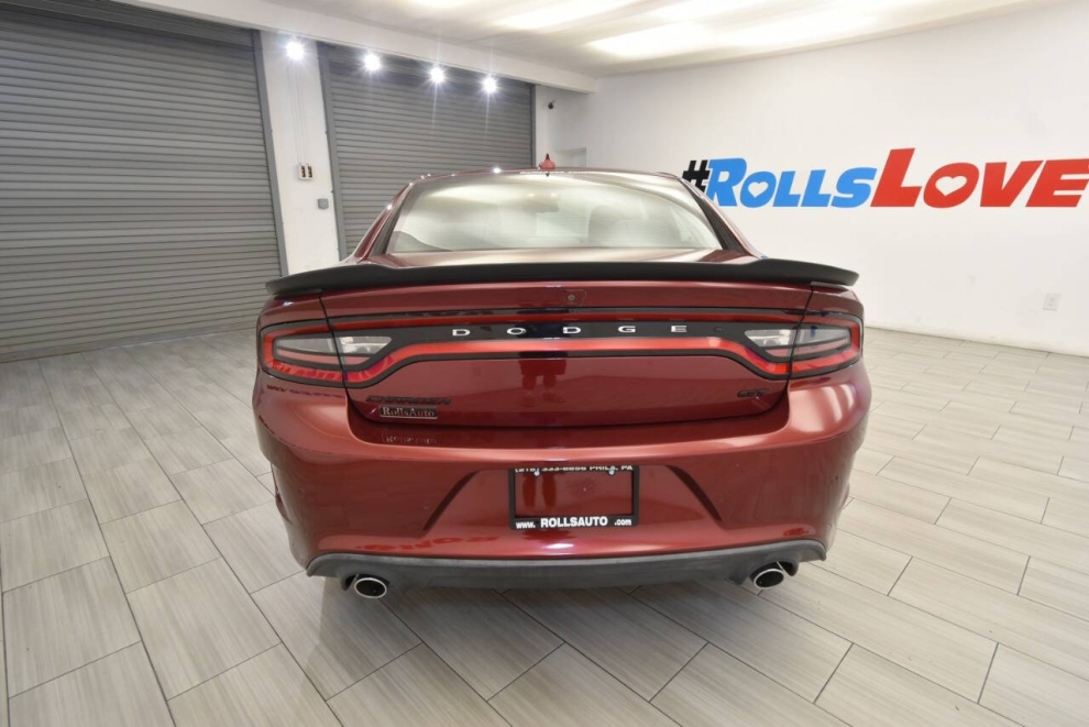 2019 Dodge Charger GT 4dr Sedan, Burgundy, Mileage: 49,598 - photo 3