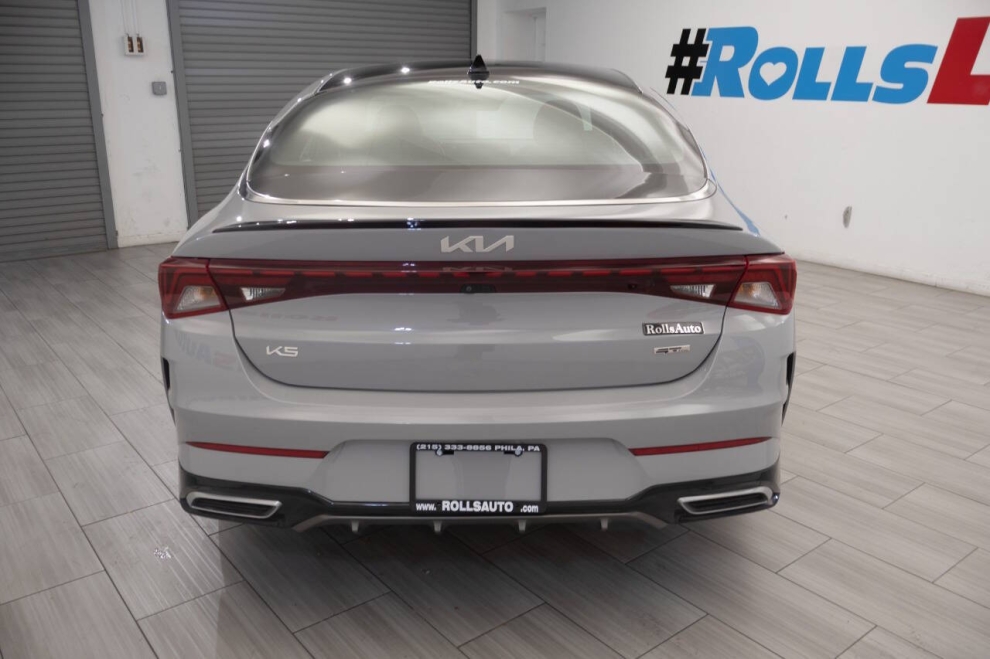 2023 Kia K5 GT Line 4dr Sedan, Gray, Mileage: 57,189 - photo 3