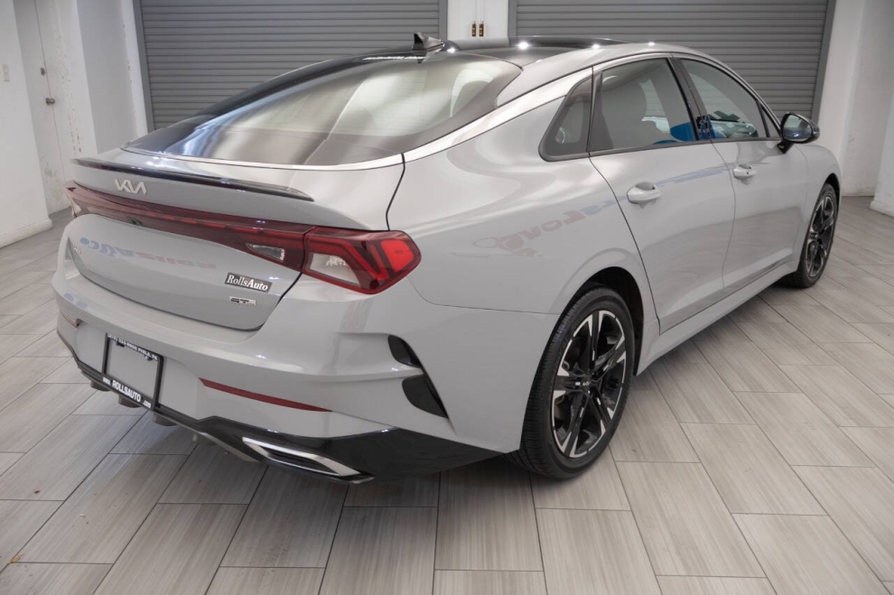2023 Kia K5 GT Line 4dr Sedan, Gray, Mileage: 57,189 - photo 4