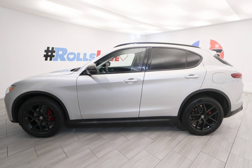 2020 Alfa Romeo Stelvio Sport AWD 4dr Crossover, Silver, Mileage: 62,822 - photo 1