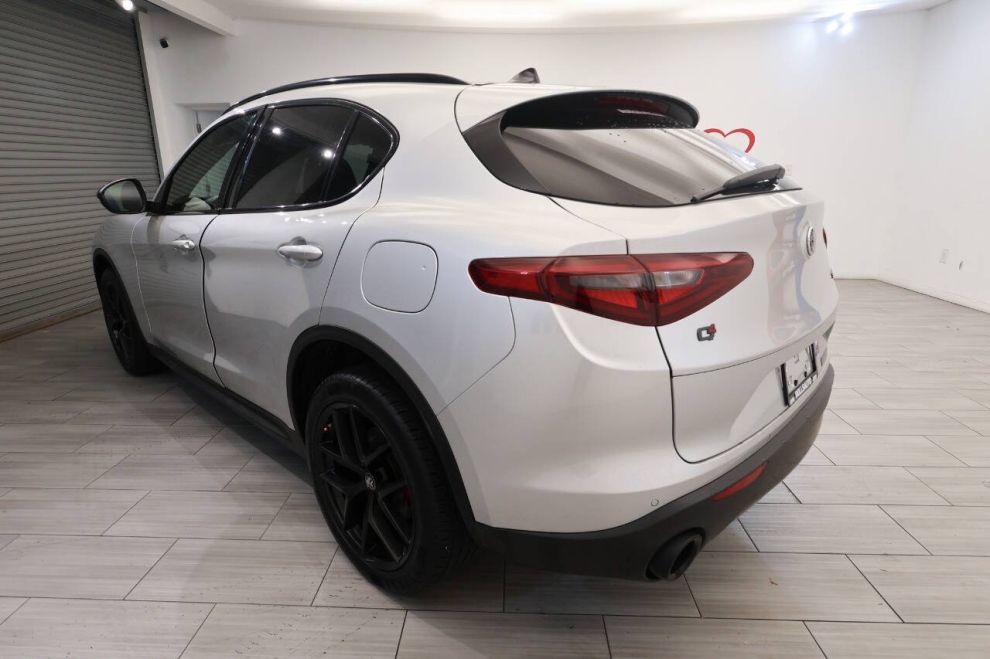 2020 Alfa Romeo Stelvio Sport AWD 4dr Crossover, Silver, Mileage: 62,822 - photo 2