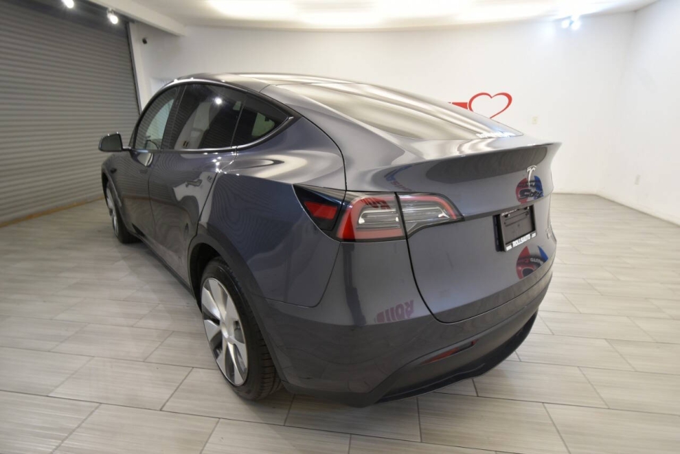 2023 Tesla Model Y Long Range AWD 4dr Crossover, Silver, Mileage: 93,521 - photo 2