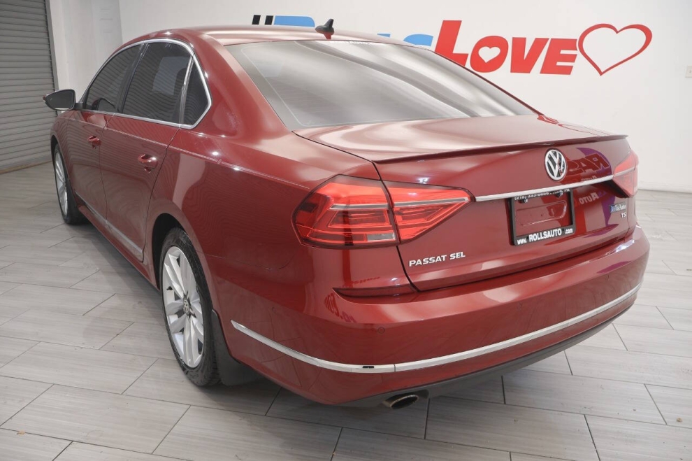 2016 Volkswagen Passat 1.8T SEL 4dr Sedan PZEV, Red, Mileage: 75,259 - photo 2