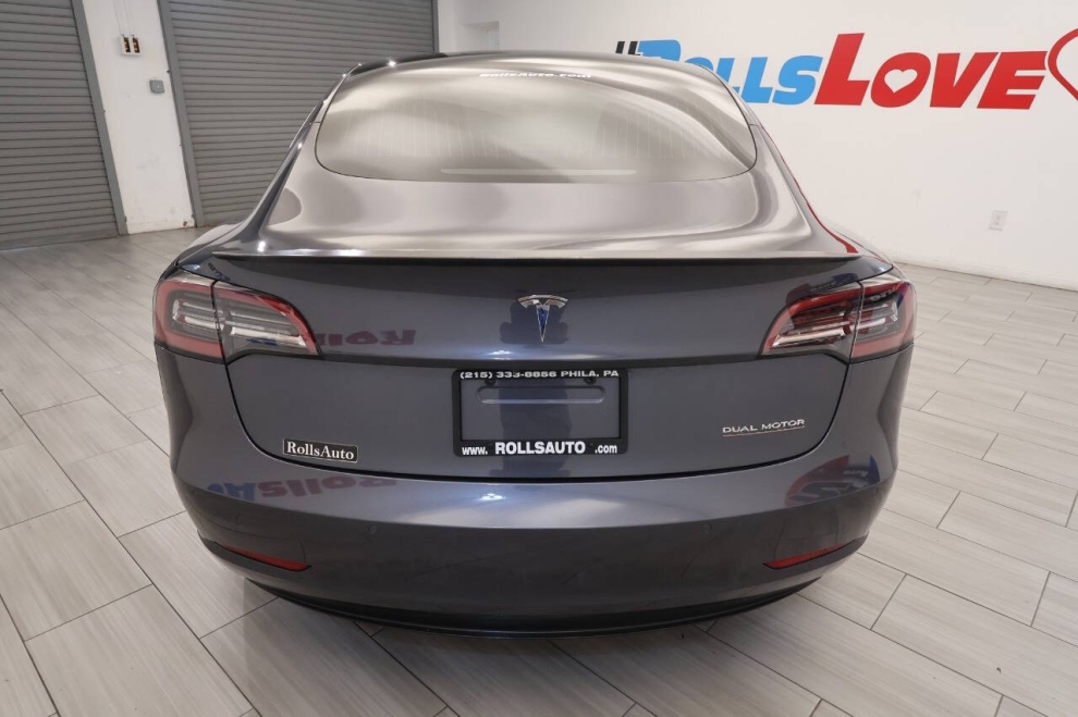 2018 Tesla Model 3 Long Range AWD 4dr Fastback, Charcoal, Mileage: 117,692 - photo 3
