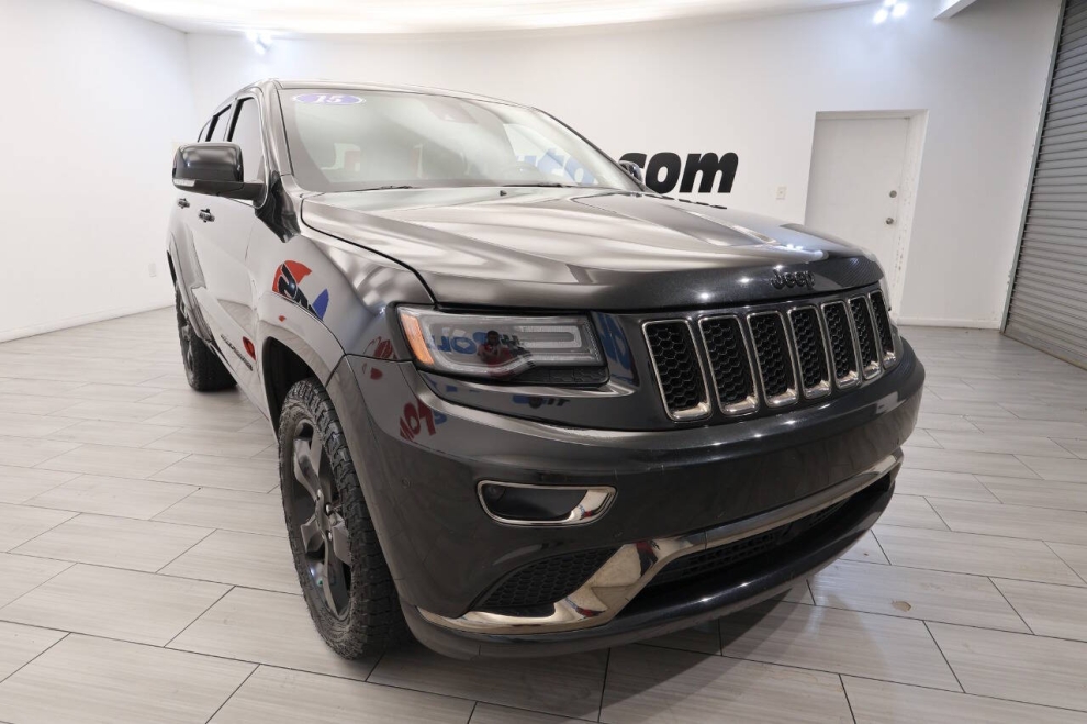 2015 Jeep Grand Cherokee Overland 4x4 4dr SUV, Black, Mileage: 112,203 - photo 6