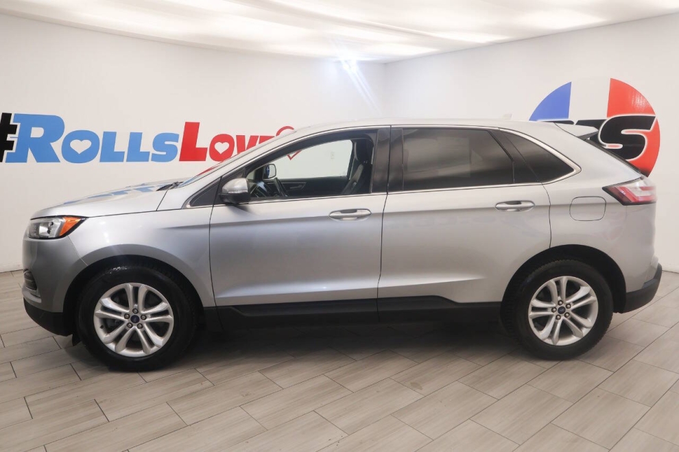 2020 Ford Edge SEL AWD 4dr Crossover, Silver, Mileage: 100,658 - photo 1