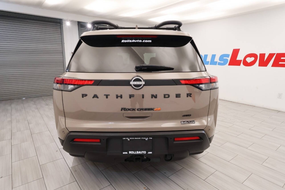 2023 Nissan Pathfinder Rock Creek AWD 4dr SUV, Tan, Mileage: 107,302 - photo 3