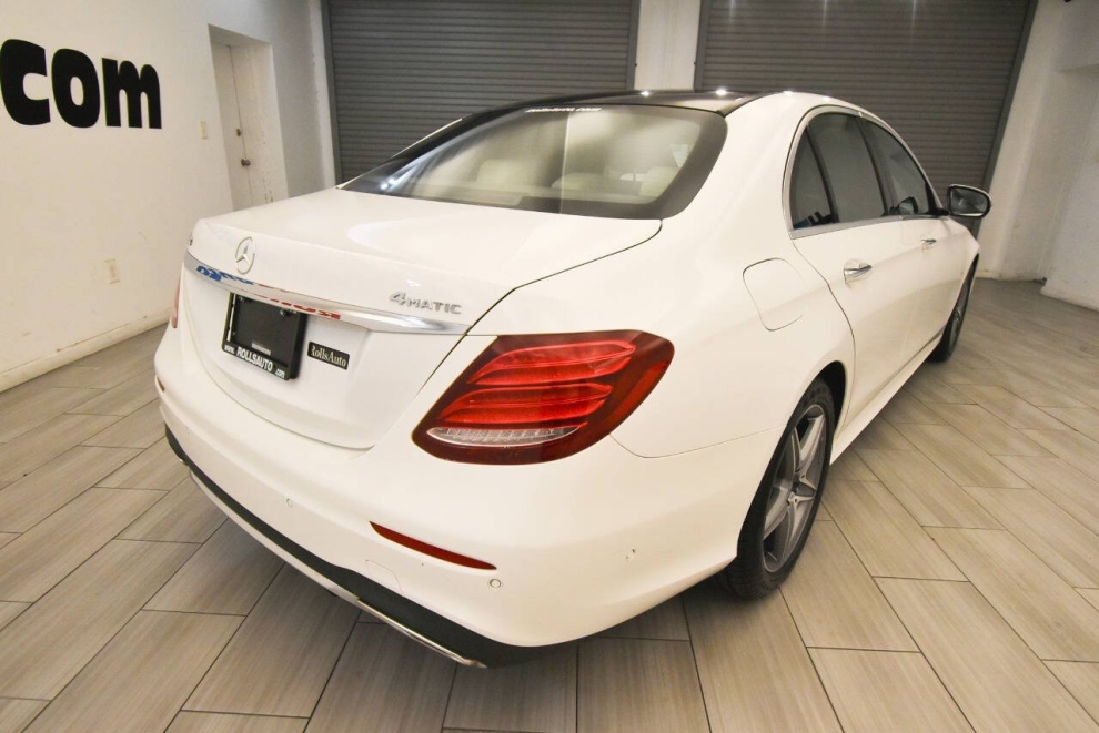2017 Mercedes-Benz E-Class E 300 4MATIC AWD 4dr Sedan, White, Mileage: 90,950 - photo 4