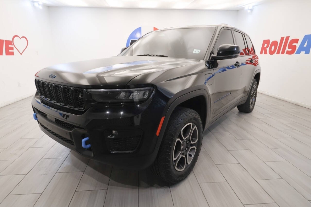 2023 Jeep Grand Cherokee Trailhawk 4xe 4x4 4dr SUV, Black, Mileage: 58,988 
