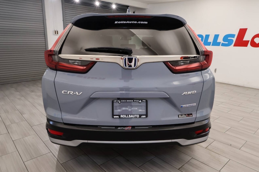 2022 Honda CR-V Hybrid EX L AWD 4dr SUV, Gray, Mileage: 86,499 - photo 3
