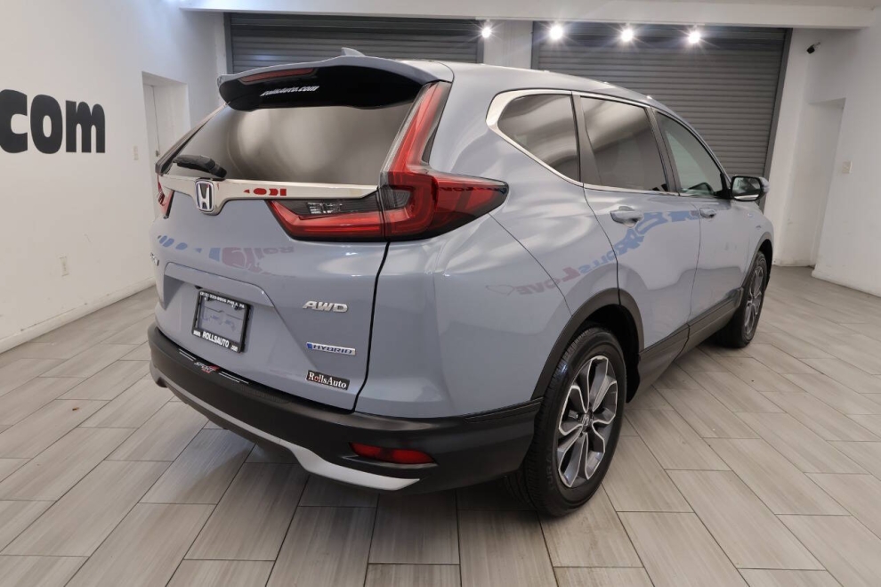 2022 Honda CR-V Hybrid EX L AWD 4dr SUV, Gray, Mileage: 86,499 - photo 4