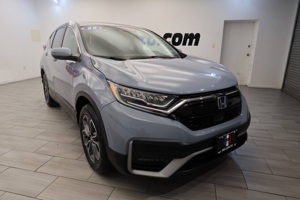 2022 Honda CR-V Hybrid EX L AWD 4dr SUV, Gray, Mileage: 86,499 - photo 6