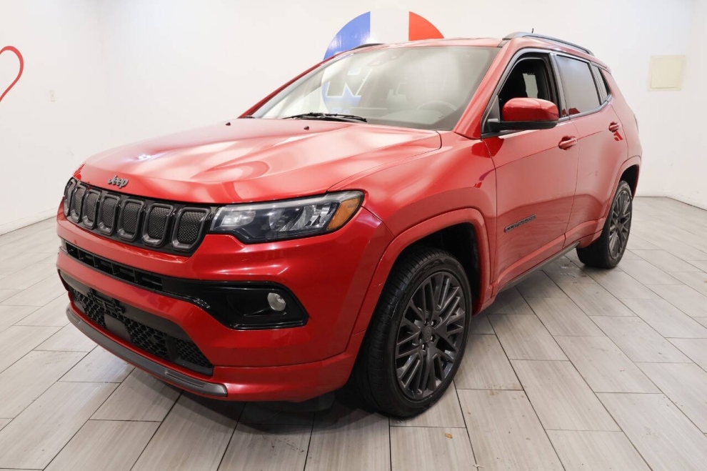 2022 Jeep Compass (Red) Edition 4x4 4dr SUV, Red, Mileage: 79,749 