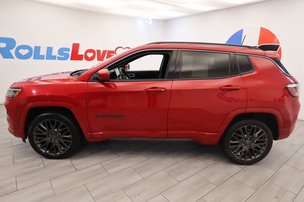 2022 Jeep Compass (Red) Edition 4x4 4dr SUV, Red, Mileage: 79,749 - photo 1