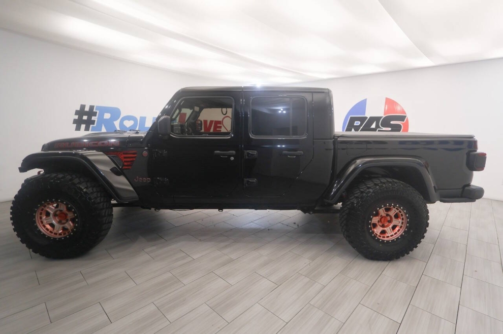 2020 Jeep Gladiator Rubicon 4x4 4dr Crew Cab 5.0 ft. SB, Negro, Mileage: 69,079 - photo 1