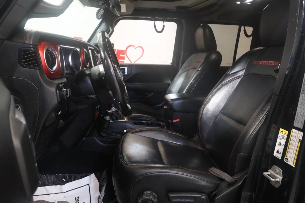 2020 Jeep Gladiator Rubicon 4x4 4dr Crew Cab 5.0 ft. SB, Negro, Mileage: 69,079 - photo 12