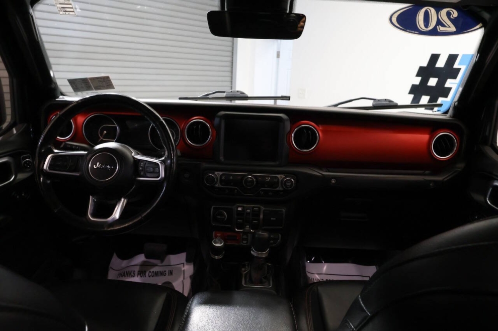 2020 Jeep Gladiator Rubicon 4x4 4dr Crew Cab 5.0 ft. SB, Negro, Mileage: 69,079 - photo 19