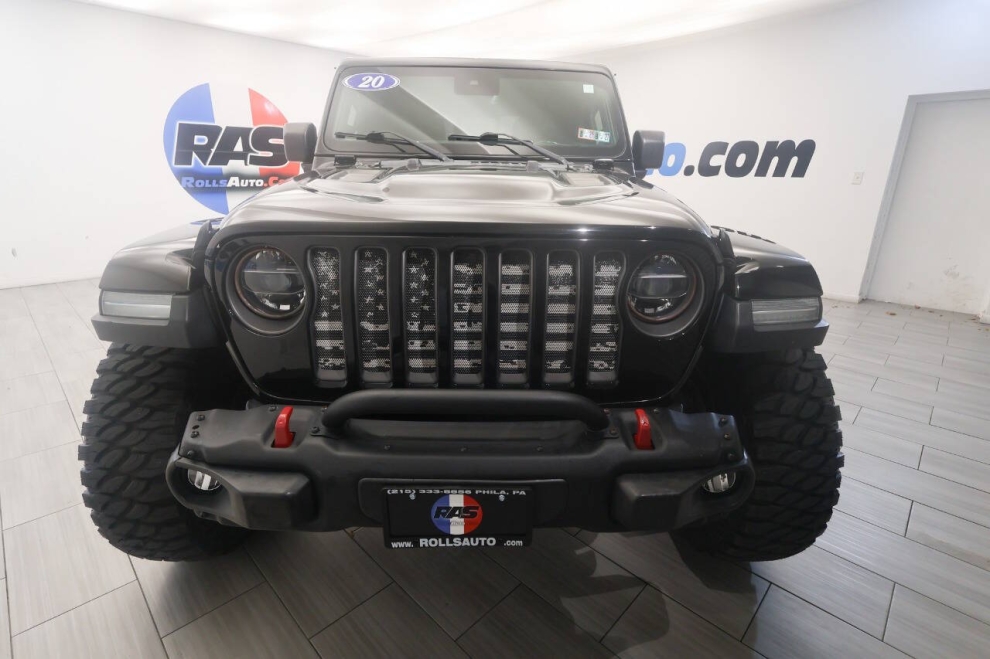 2020 Jeep Gladiator Rubicon 4x4 4dr Crew Cab 5.0 ft. SB, Negro, Mileage: 69,079 - photo 7