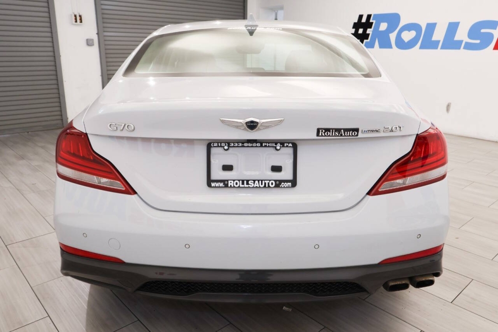 2020 Genesis G70 2.0T 4dr Sedan, White, Mileage: 73,493 - photo 3