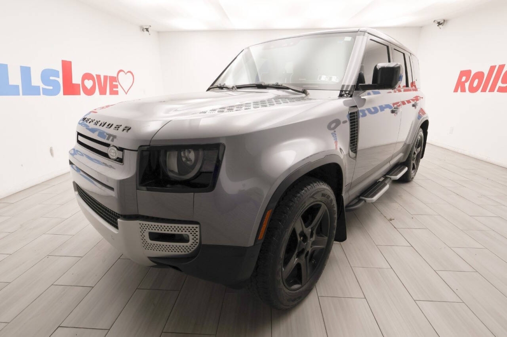 2021 Land Rover Defender 110 S AWD 4dr SUV, Silver, Mileage: 65,735 