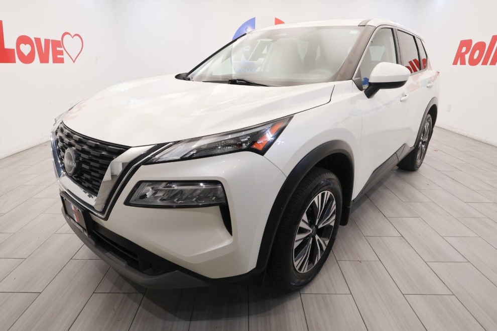 2023 Nissan Rogue SV AWD 4dr Crossover, White, Mileage: 43,241 