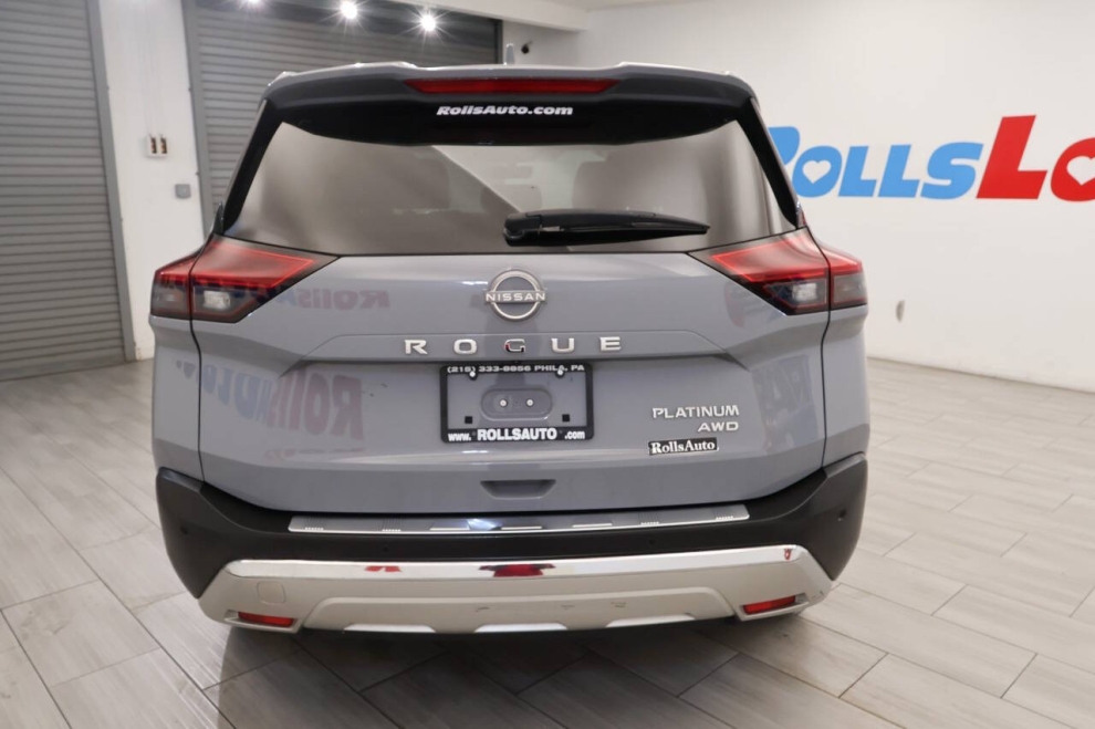 2023 Nissan Rogue Platinum AWD 4dr Crossover, Gris, Mileage: 47,967 - photo 3