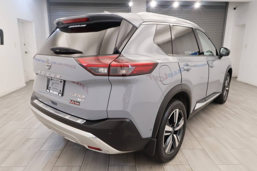 2023 Nissan Rogue Platinum AWD 4dr Crossover, Gris, Mileage: 47,967 - photo 4
