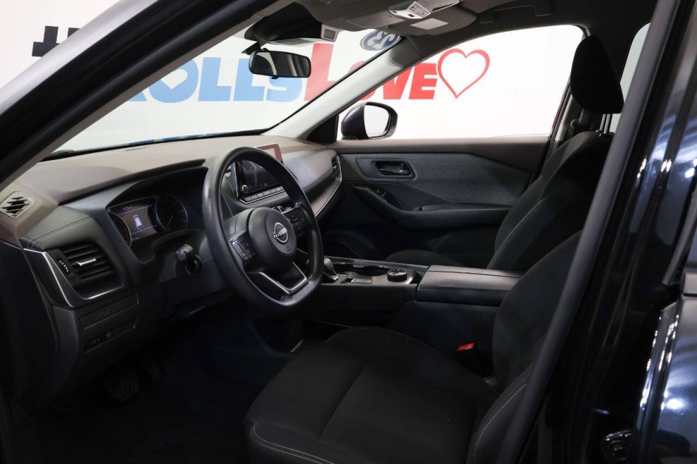 2023 Nissan Rogue S AWD 4dr Crossover, Negro, Mileage: 43,363 - photo 10