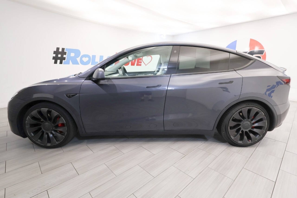 2022 Tesla Model Y Performance AWD 4dr Crossover, Gray, Mileage: 79,709 - photo 1