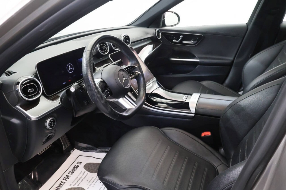 2023 Mercedes-Benz C-Class C 300 4MATIC AWD 4dr Sedan, Silver, Mileage: 61,659 - photo 10