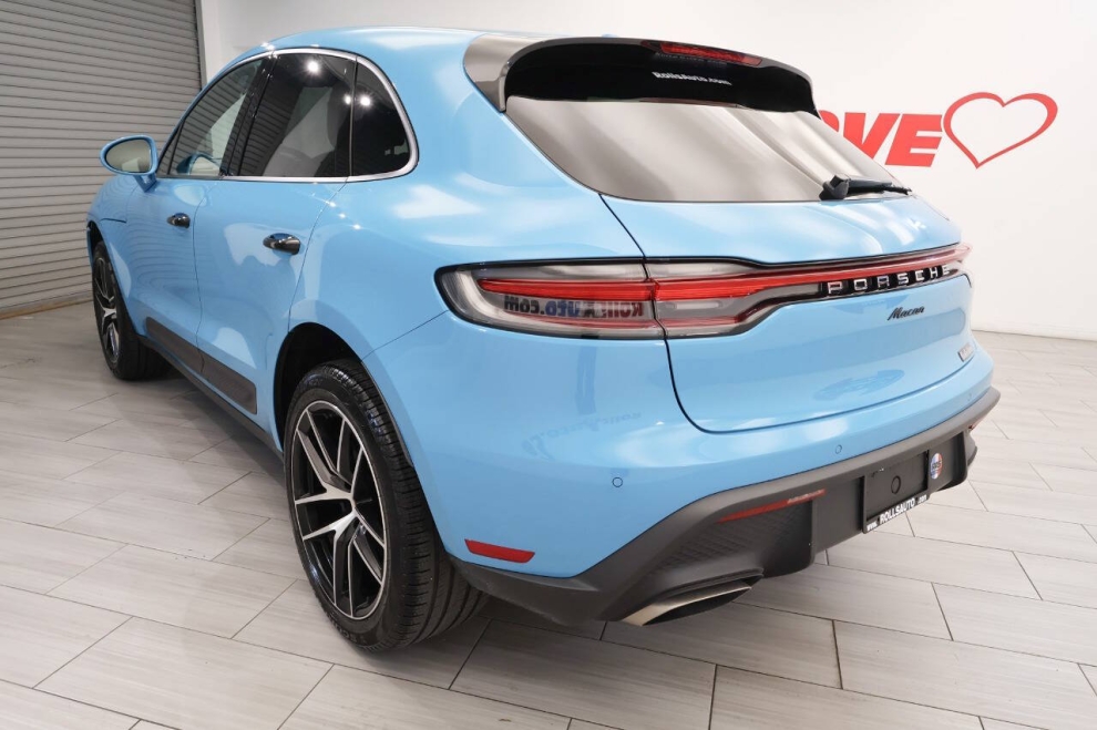 2022 Porsche Macan Base AWD 4dr SUV, Blue,  - photo 2