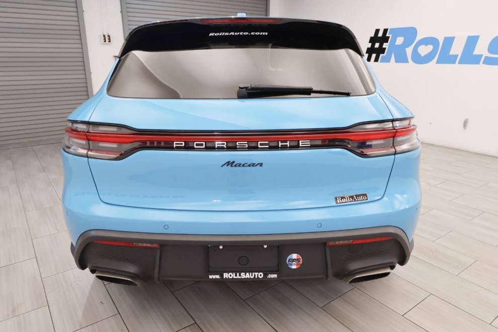 2022 Porsche Macan Base AWD 4dr SUV, Blue,  - photo 3