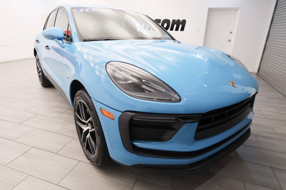 2022 Porsche Macan Base AWD 4dr SUV, Blue,  - photo 6