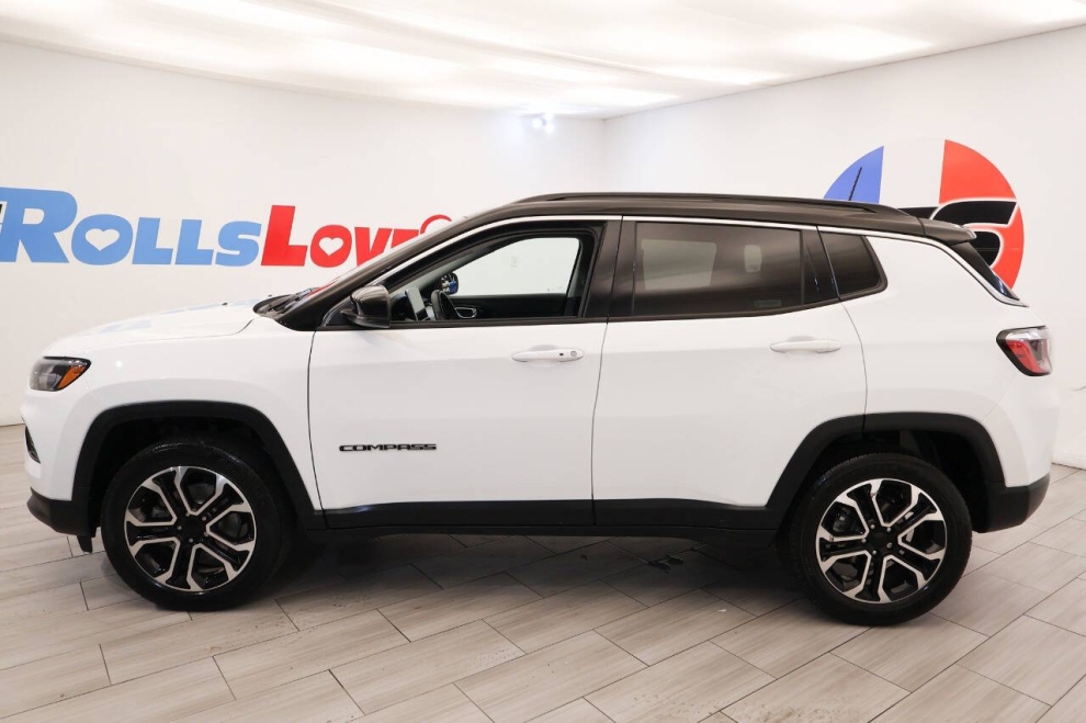 2022 Jeep Compass Limited 4x4 4dr SUV, Blanco, Mileage: 43,783 - photo 1